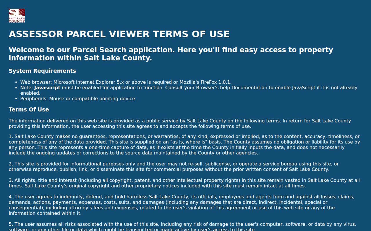 West Jordan public records parcel and GIS viewer